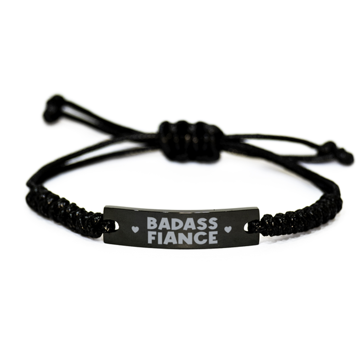 Fiance Rope Bracelet, Badass Fiance, Funny Family Gifts For Fiance From Fiancee