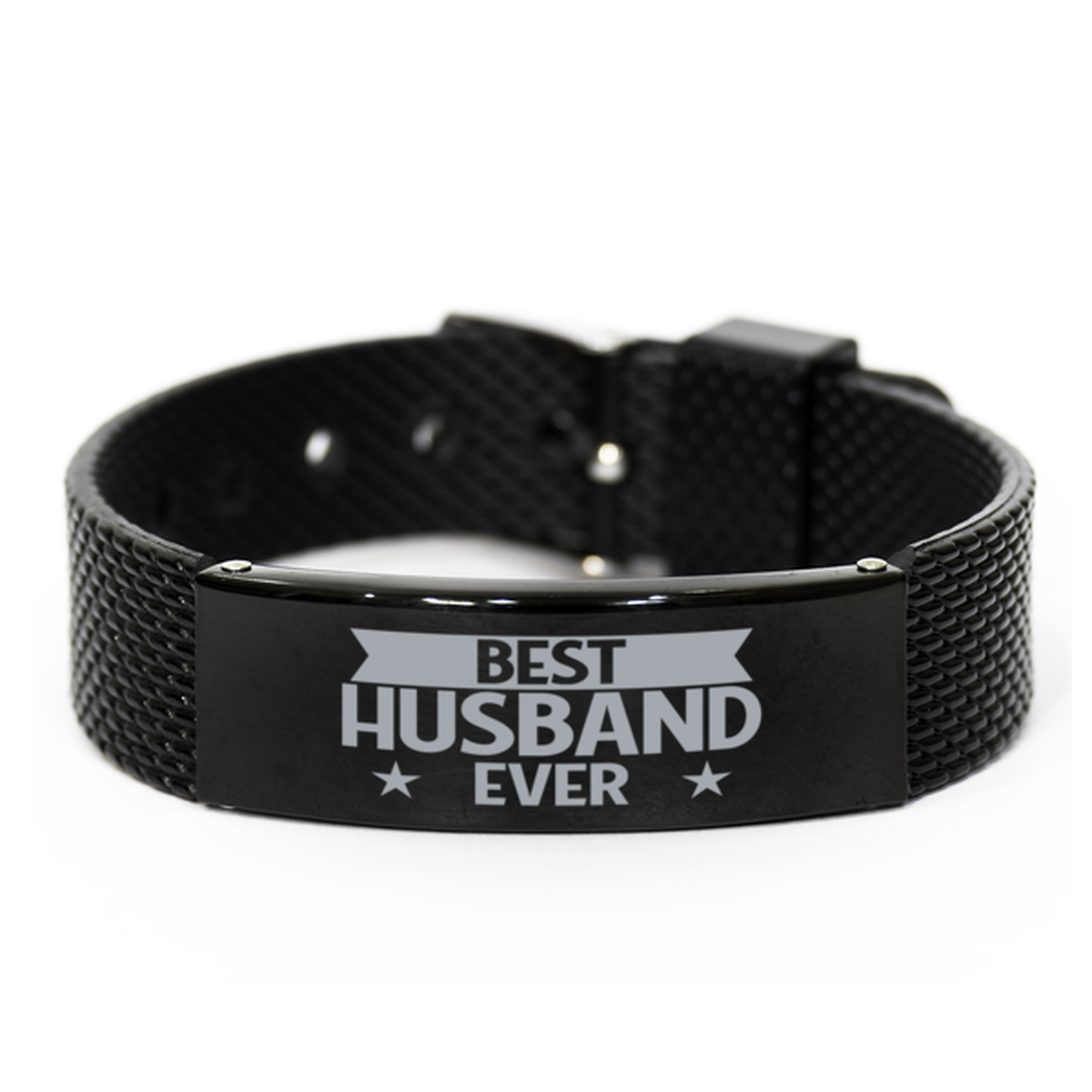 Best Husband Ever Husband Gifts, Gag Engraved Bracelet For Husband, Best Family Gifts For Men