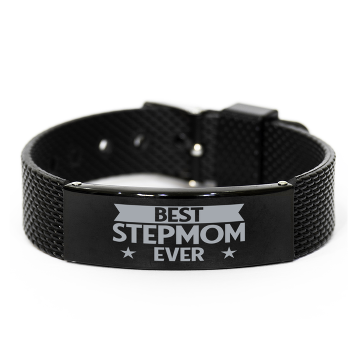 Best Stepmom Ever Stepmom Gifts, Gag Engraved Bracelet For Stepmom, Best Family Gifts For Women