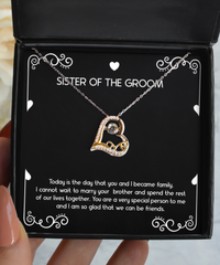 Load image into Gallery viewer, Sister Of The Groom Gifts, You Are Very Special, Love Dancing Necklace For Women, Wedding Day Thank You Ideas From Bride

