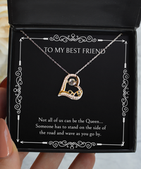 Load image into Gallery viewer, To My Friend Gifts, Someone Has To Stand, Love Dancing Necklace For Women, Birthday Jewelry Gifts From Bestie
