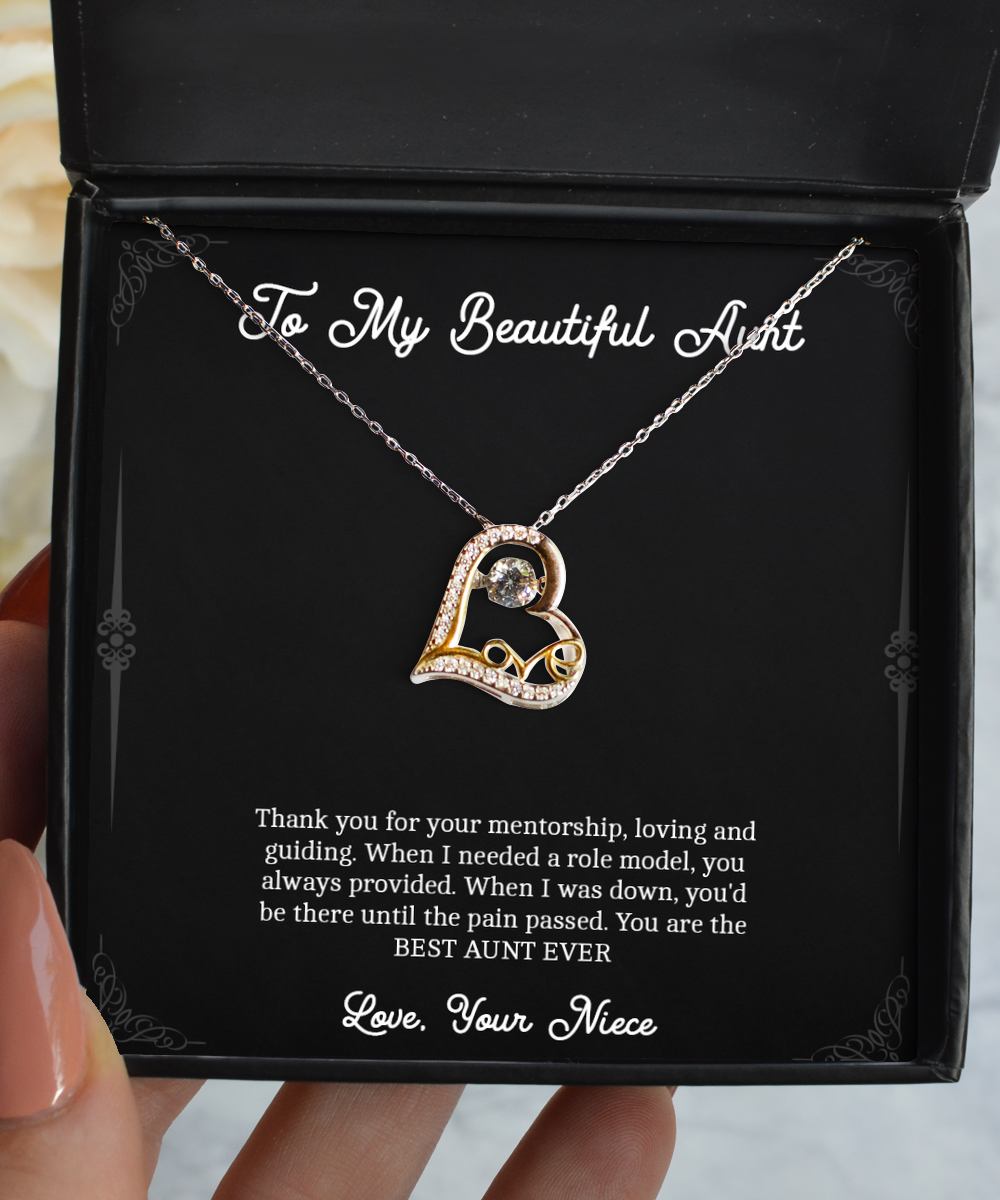 To My Beautiful Wife, Wife Birthday Gift Necklace, Love Dancing Necklace,  Wife Birthday Gift Necklace, Birthday Gift For Wife 