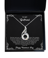 Load image into Gallery viewer, To My Girlfriend, The Day I Met You, Rising Phoenix Necklace For Women, Valentines Day Gifts From Boyfriend
