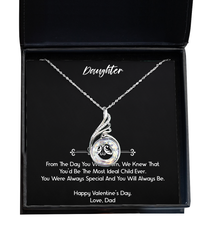 Load image into Gallery viewer, To My Daughter  Gifts, You Were Always Special, Rising Phoenix Necklace For Women, Valentines Day Jewelry Gifts From Dad
