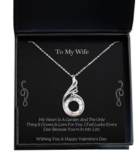 Load image into Gallery viewer, To My Wife, You’re In My Life, Rising Phoenix Necklace For Women, Valentines Day Gifts From Husband
