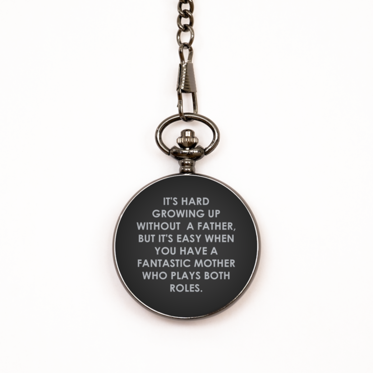 To My Single Mom Black Pocket Watch, Who Plays Both Roles, Valentines Gifts For Single Mom From Friends, Birthday Gifts For Women