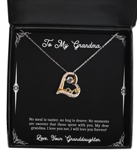 Load image into Gallery viewer, To My Grandma Gifts, My Dear Grandma, Love Dancing Necklace For Women, Birthday Mothers Day Present From Granddaughter
