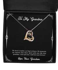 Load image into Gallery viewer, To My Grandma Gifts, My Dear Grandma, Love Dancing Necklace For Women, Birthday Mothers Day Present From Grandson
