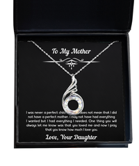 Load image into Gallery viewer, To My Mother Gifts, I Was Not A Perfect Child, Rising Phoenix Necklace For Women, Birthday Mothers Day Present From Daughter
