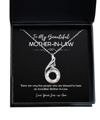 Load image into Gallery viewer, To My Mother-In-Law Gifts, Incredible Mother-In-Law, Rising Phoenix Necklace For Women, Birthday Mothers Day Present From Son-In-Law
