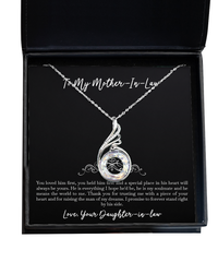 Load image into Gallery viewer, To My Mother-In-Law Gifts, Thank You For Trusting Me, Rising Phoenix Necklace For Women, Birthday Mothers Day Present From Daughter-In-Law
