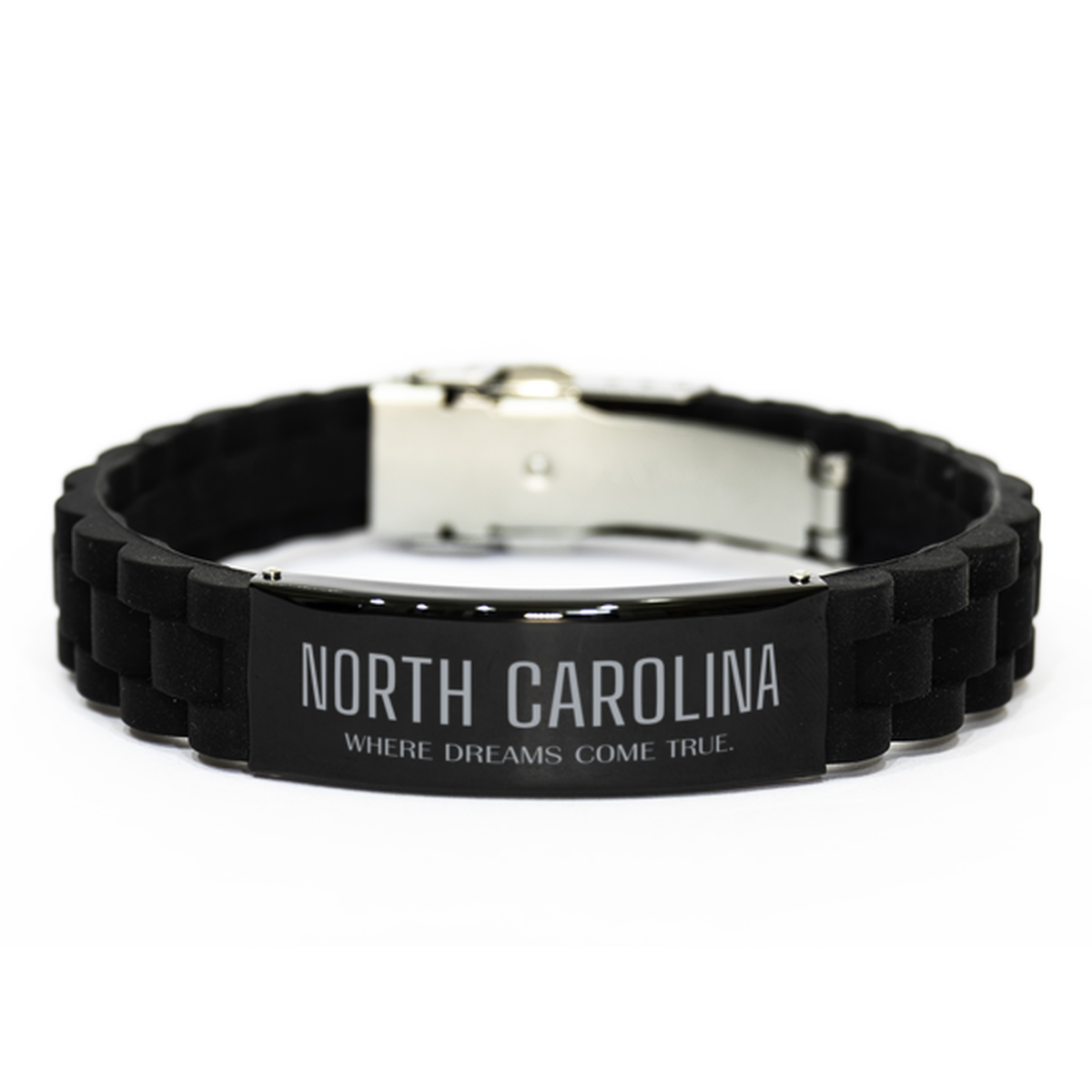 North Carolina Bracelet - Where Dreams Come True | Inspirational Gift