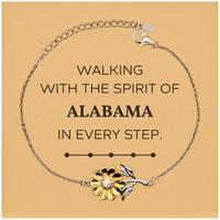 Load image into Gallery viewer, Alabama People Sunflower Bracelet - Walking with the Spirit | Perfect Gift
