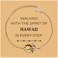Load image into Gallery viewer, Hawaii Sunflower Bracelet - Walking with the Spirit of Hawaii | Perfect Gift
