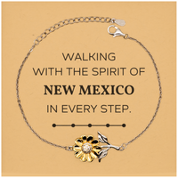Load image into Gallery viewer, New Mexico Sunflower Bracelet - Walking with the Spirit | Meaningful Gift
