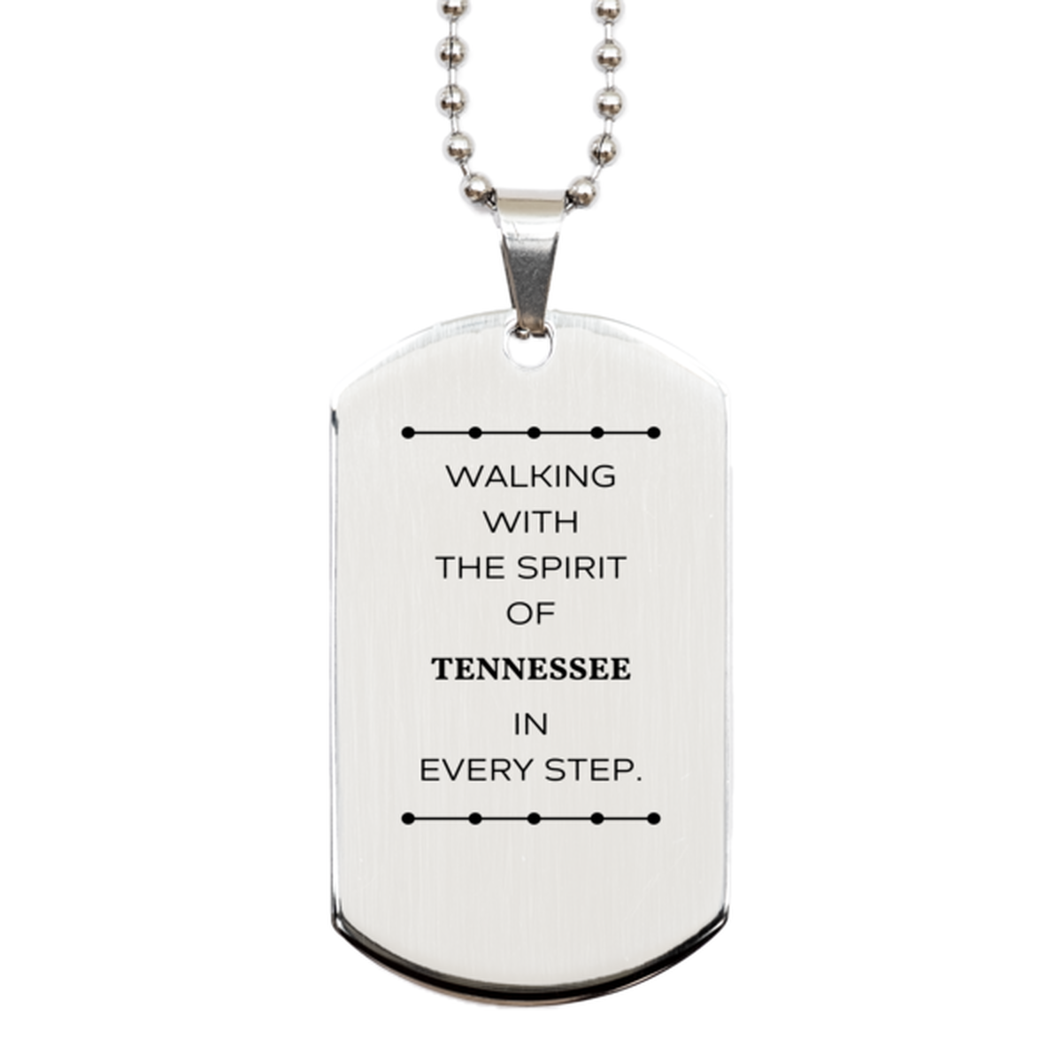 Tennessee People Necklace - Walking with the Spirit Design | Birthday or Christmas Gift