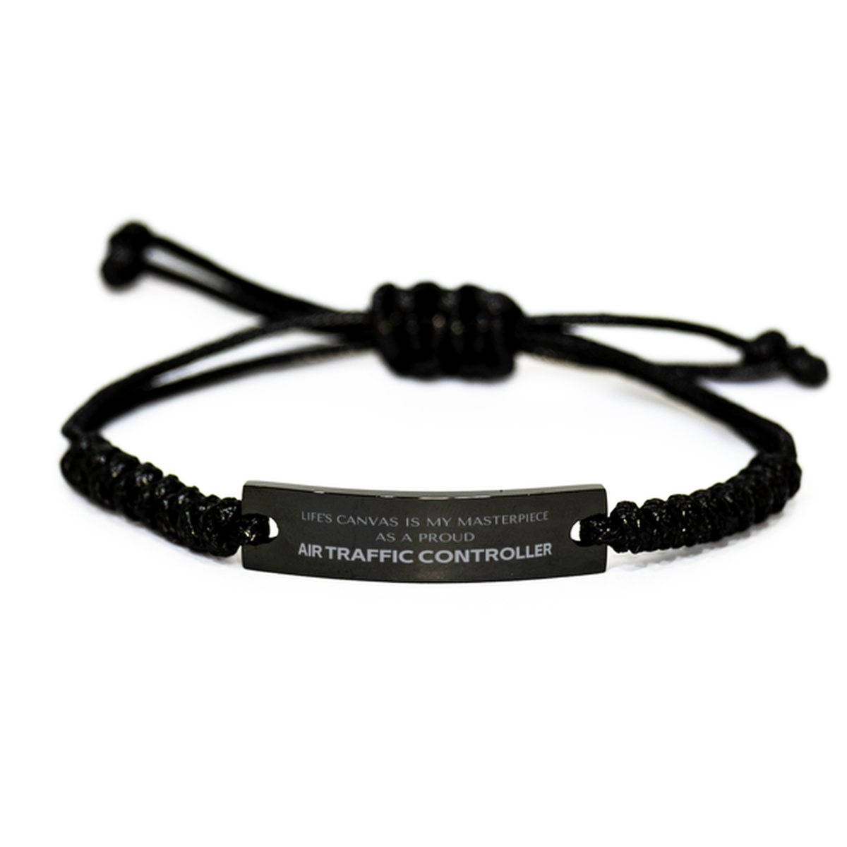 Air Traffic Controller Adjustable Bracelet - Life's Canvas is My Masterpiece | Unique Gift