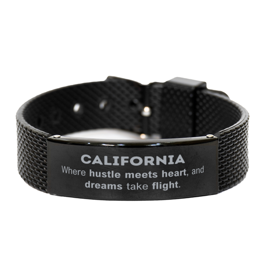 California Engraved Bracelet - Where hustle meets heart | Thoughtful Gift