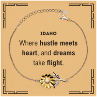 Load image into Gallery viewer, Idaho Sunflower Bracelet - Where Hustle Meets Heart | Thoughtful Gift
