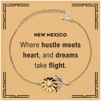 Load image into Gallery viewer, New Mexico Sunflower Bracelet - Where Hustle Meets Heart | Meaningful Gift
