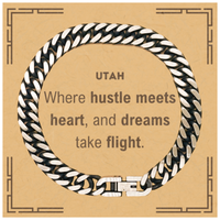 Load image into Gallery viewer, Utah Bracelet - Where Hustle Meets Heart | Birthday Gift
