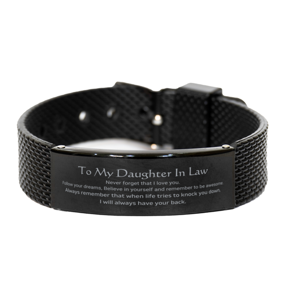 Daughter In Law Inspirational Bracelet - Follow Your Dreams | Unique Birthday Gift