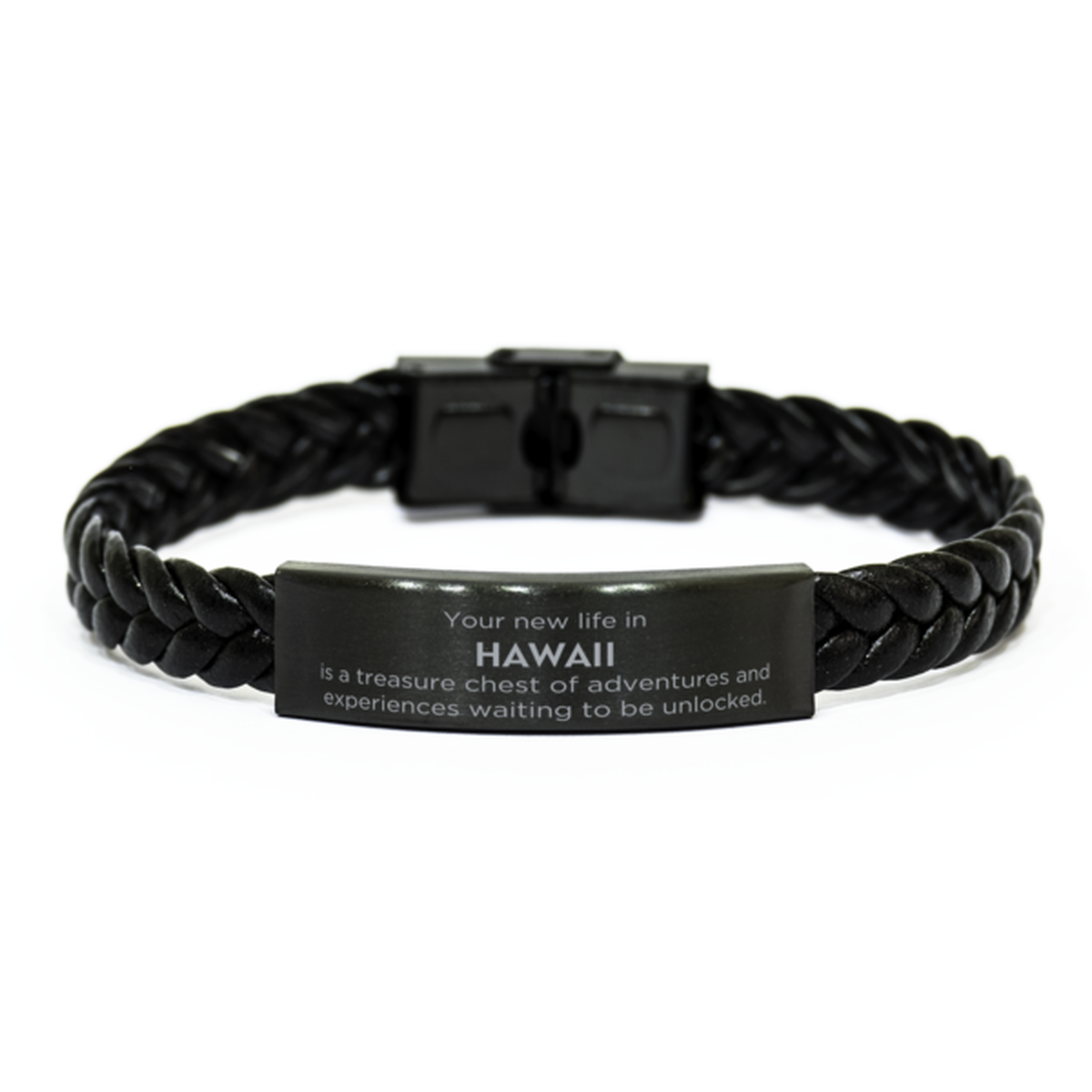 Hawaii Moving Gift Bracelet - Your New Life is a Treasure | Housewarming Gift