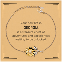 Load image into Gallery viewer, Georgia Sunflower Bracelet - Happiness &amp; Devotion | Thoughtful Gift
