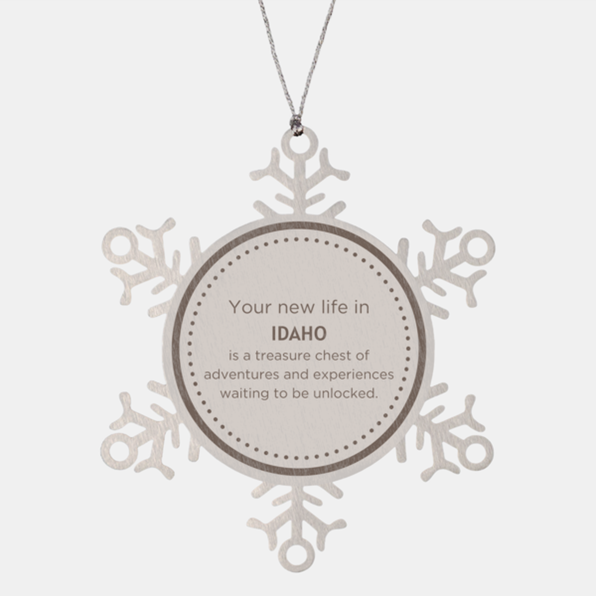Idaho Christmas Ornament - Your New Life in IDAHO | Holiday Gift