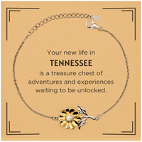 Load image into Gallery viewer, Tennessee Sunflower Bracelet - A Token of Joy | Perfect Gift for Any Occasion
