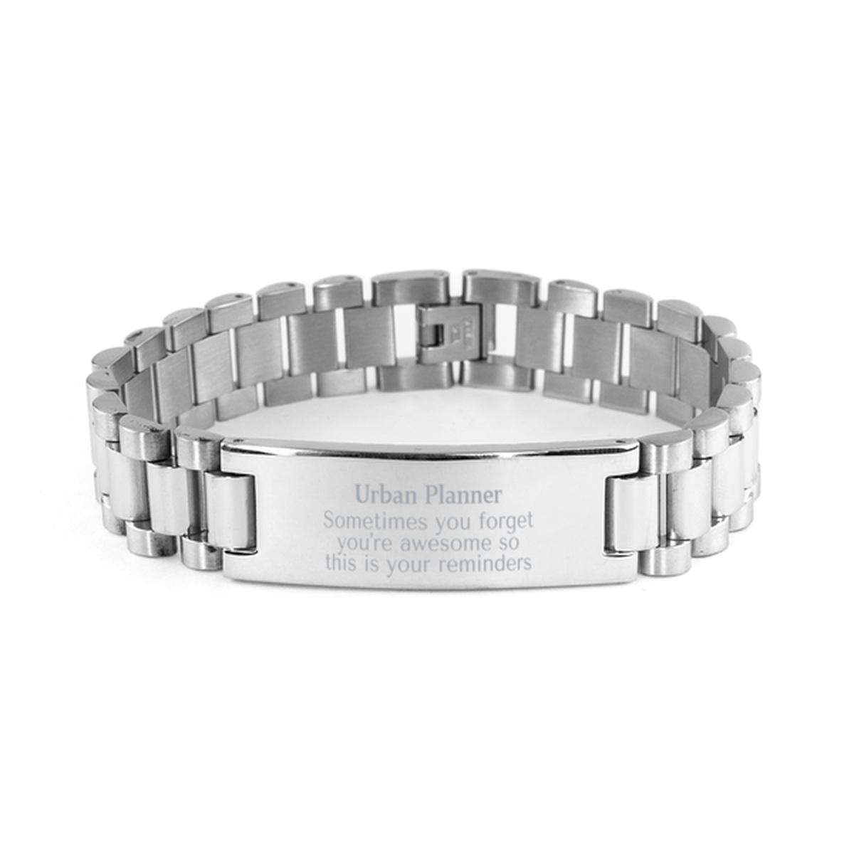 Urban Planner Stainless Steel Bracelet - Motivational Reminder | Graduation Christmas Birthday Gift