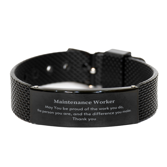 Maintenance Worker Bracelet - May You Be Proud Design | Retirement Gift