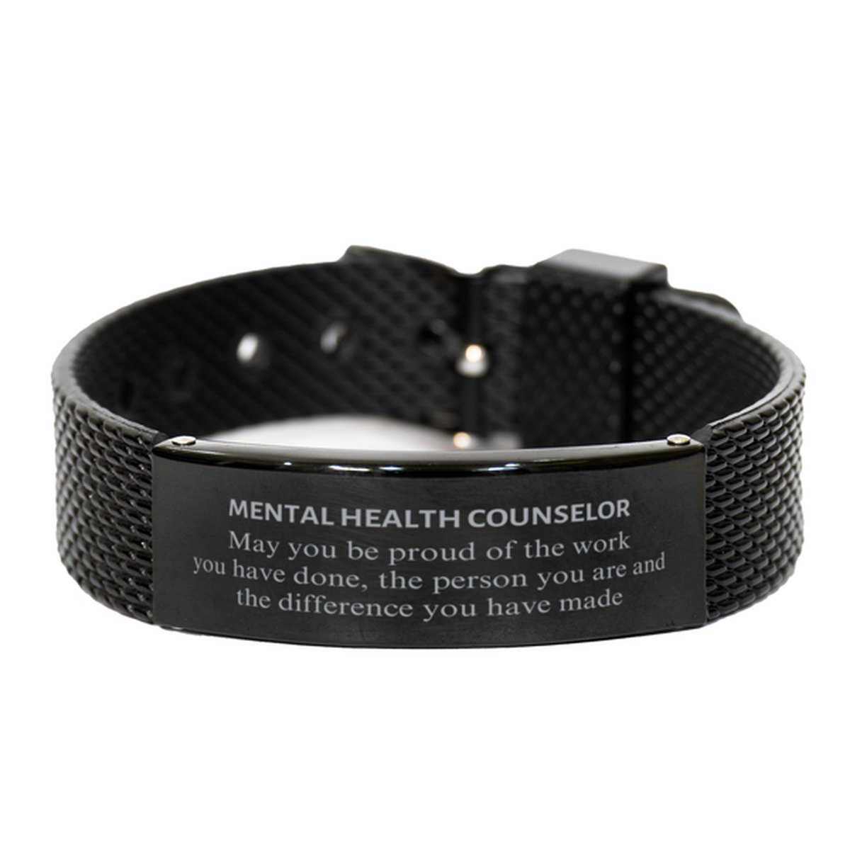 Mental Health Counselor Bracelet - May You Be Proud | Retirement Gift