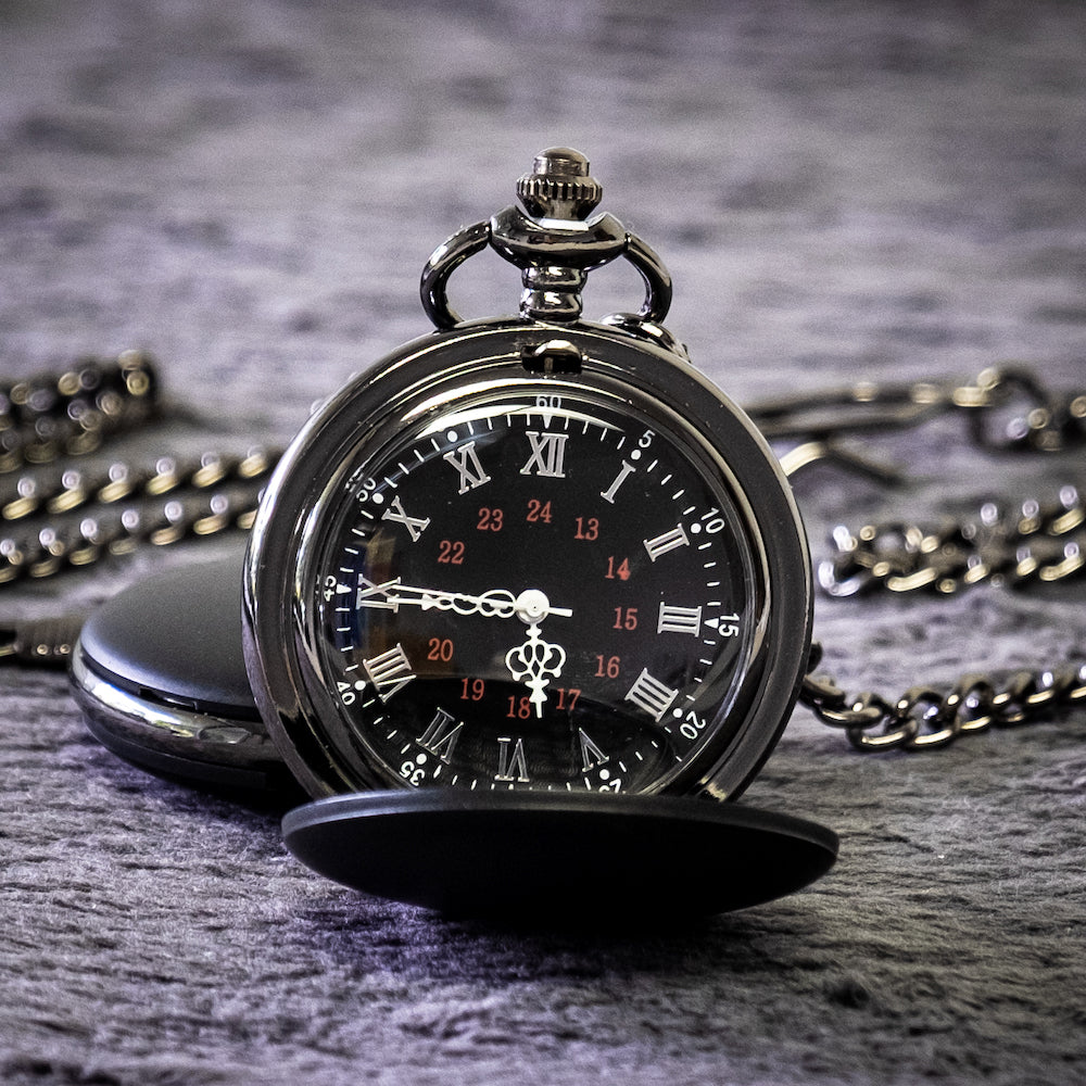 To My Boyfriend Black Pocket Watch, Loving You Is My Life, Valentines  Gifts For Boyfriend From Girlfriend, Birthday Gifts For Men
