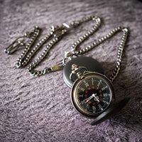 Load image into Gallery viewer, To My Boyfriend Black Pocket Watch, Thank You For Being My Boyfriend, Valentines  Gifts For Boyfriend From Girlfriend, Birthday Gifts For Men
