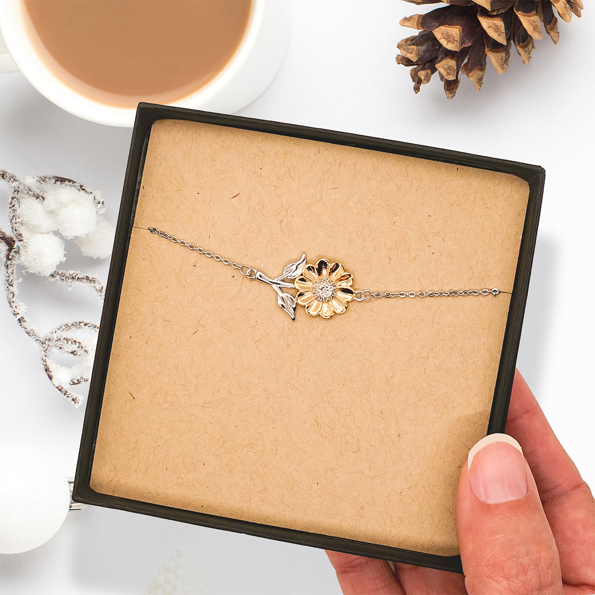 Developer Sunflower Bracelet - Don't Make Me Use My Voice | Unique Gift for Developers